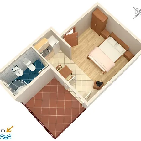 Apartment Studio Duce 4852a